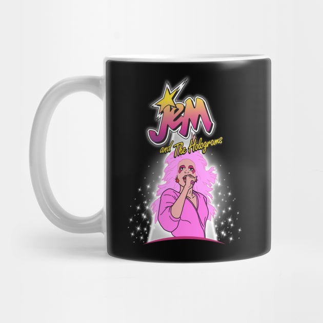 Jem and the Holograms by Chewbaccadoll